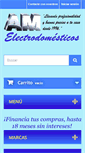 Mobile Screenshot of amelectrodomesticos.com